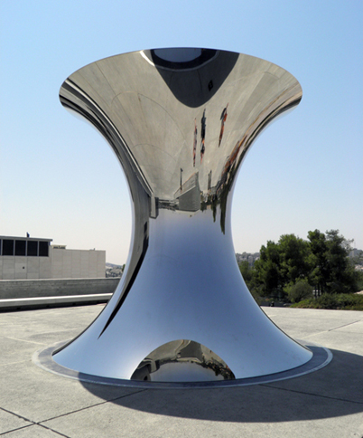 hourglass at Israel Museum