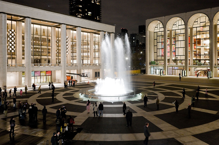 Performance Structures—Revson Fountain, Lincoln Center NYC